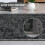 Modern abstract runner rug washable non-slip 2x6 ft black 4