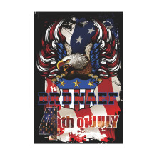 4th of July Patriotic Stars and Stripes Eagle Garden Flag Memorial Day Independence Day Summer Holiday Outdoor Outside Decoration
