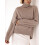 Women's Turtleneck Sweater Chunky Knit Pullover 3
