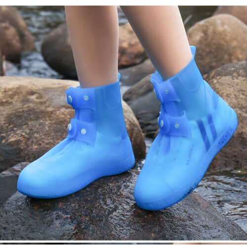 Waterproof Shoe Covers Unisex PVC 1 Pair 2