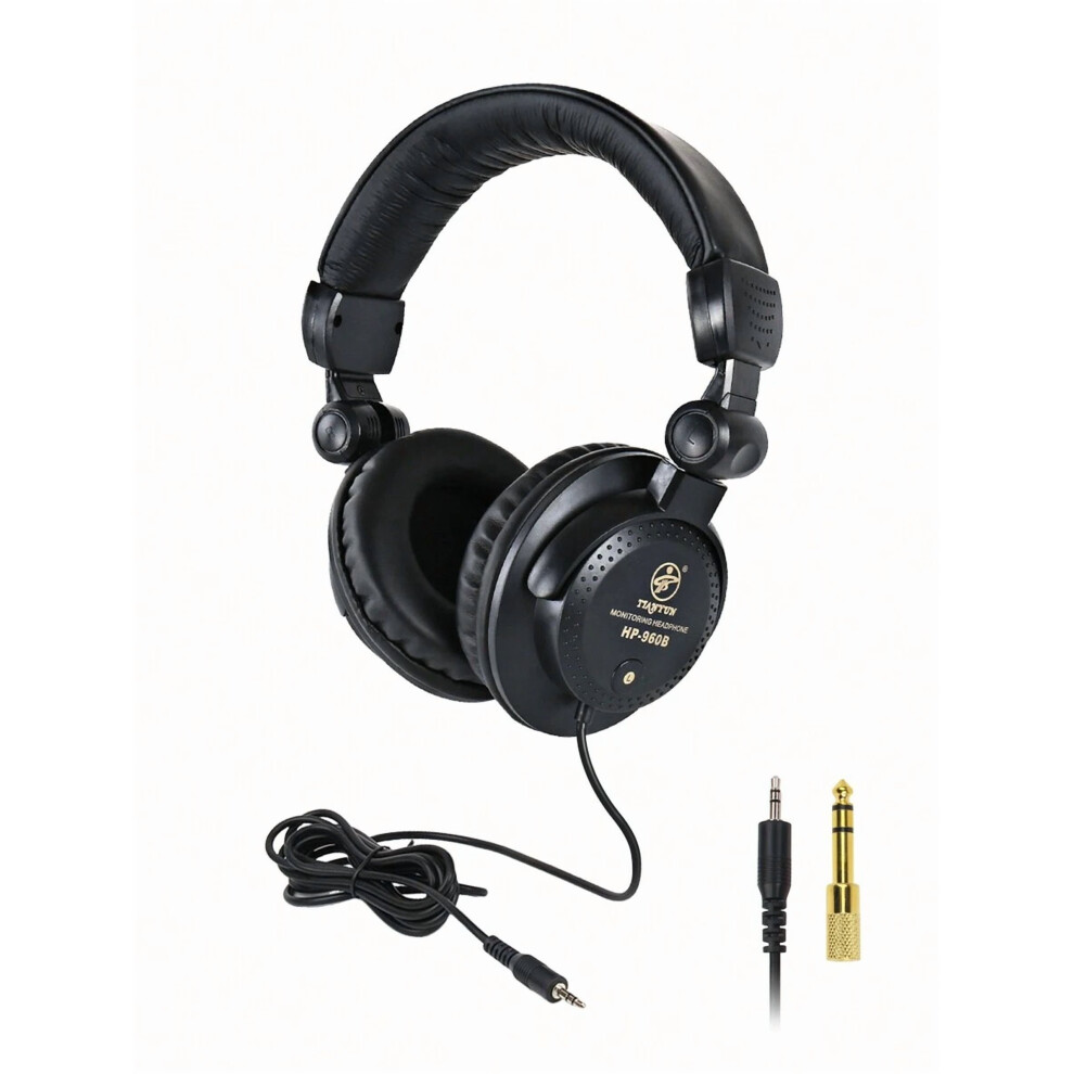 Studio Recording Headphones Wired 3.5Mm Hi-Fi Monitor 971050732398