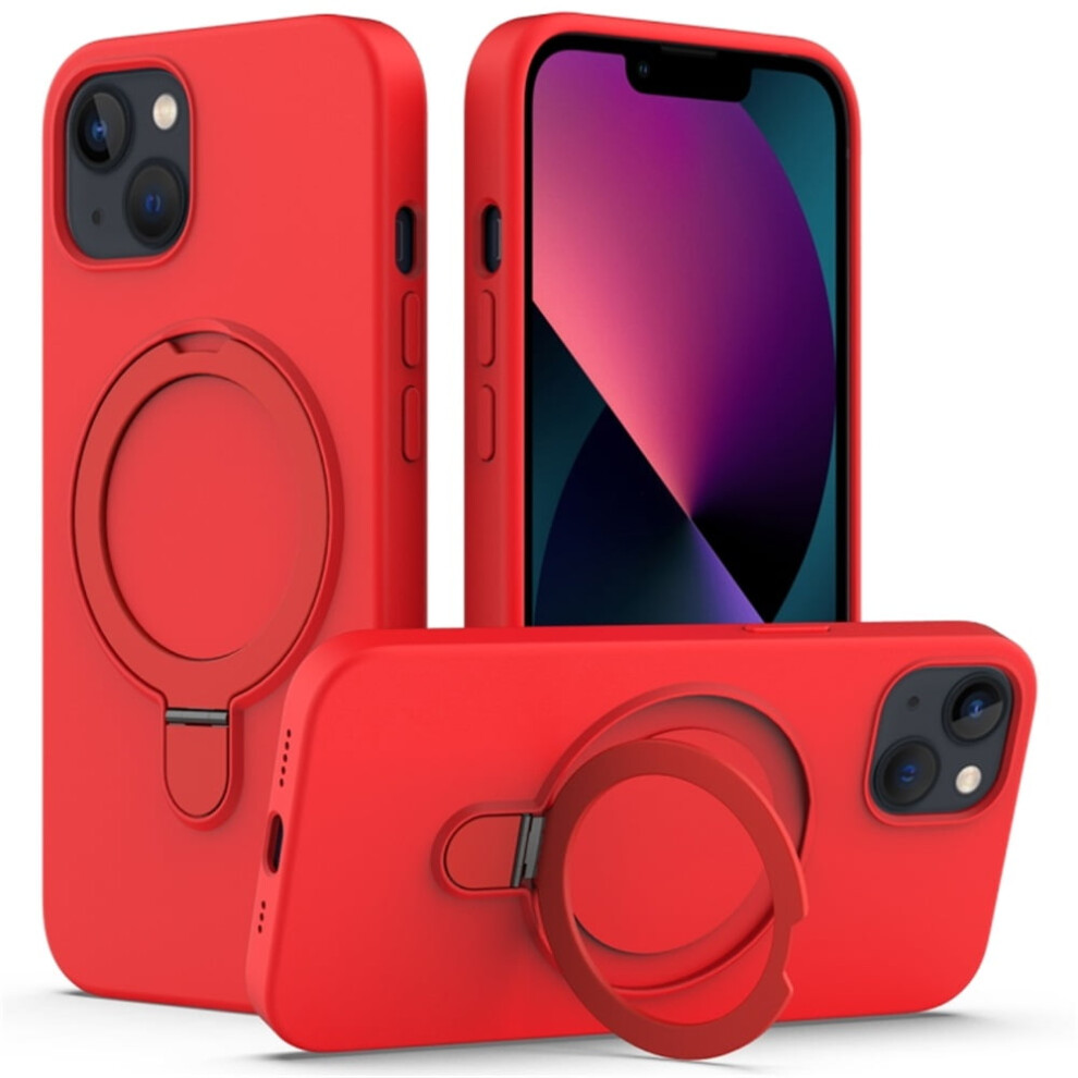 Magnetic Liquid Silicone Iphone Case For Iphone 15 Plus And 971050384979