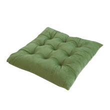 Solid Color Thickened Crystal Velvet Seat Cushion – Compatible with Office Chairs, Sofas, Stools; Soft Support for Home, Office, Car, Hotel,