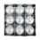 Plastic Pearl Christmas Ornaments 6 pcs Silver Decorations 1
