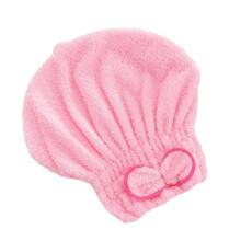 Ultra-Absorbent Microfiber Hair Drying Towel Cap with Bow Quick Dry, Soft, and Comfortable for All Hair Types