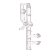 Valance Clip Window Blind Clip Clear Plastic Valance Retaining Clip for Blinds