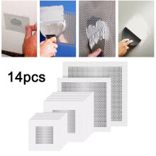 Drywall Patch Repair Kit for Ceilings 2 4 6 8 Inch 14 Pack