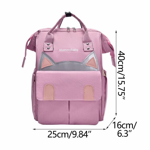 Sac à dos à langer extra large et extensible, capacité augmentée de 50 % 1