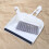 FRCOLOR kitchen broom and dustpan set white2pieces 7
