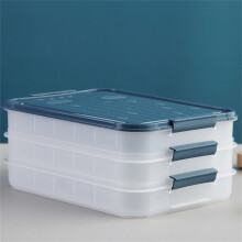 Stackable Food Storage Containers with Lid, Cold Food Boxes for Fridge, Sausage Storage, Fridge Organizer – Compatible with Standard Fridges