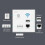 Conmutador de red LAN con WPS USB WiFi AP1unidad 5