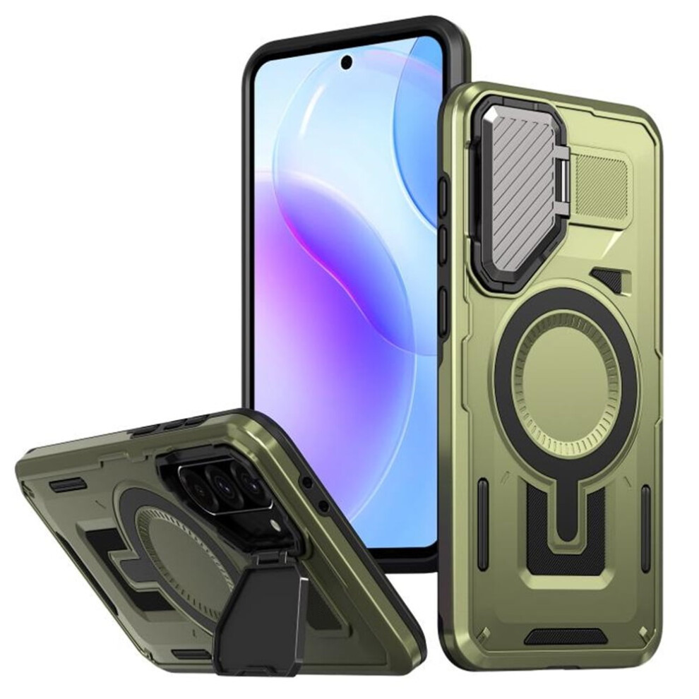 Samsung Galaxy A36 5G Rugged Magnetic Case Green 971050391090