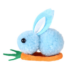 Easter Bunny Carrot Hairpin for Girls, 1 piece