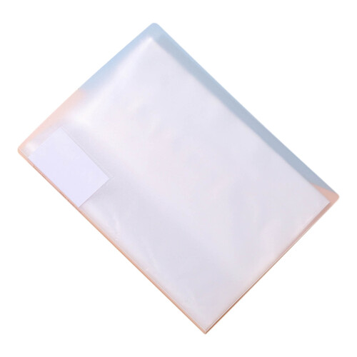 Transparente Kunststoff-Ordnermappe, 3-Ring, leicht 1
