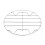 Grille de cuisson ronde en acier inoxydable avec support 1