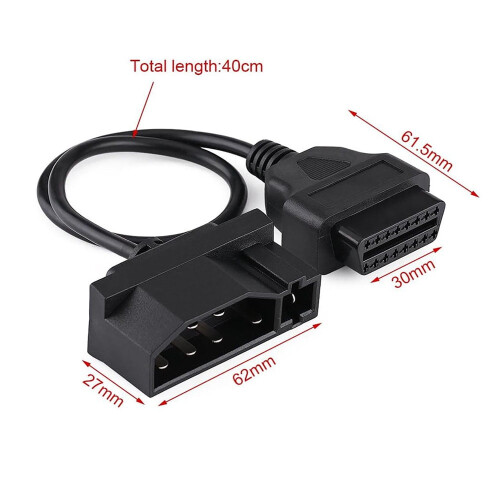 OBD1 to OBD2 Adapter Cable 7-Pin to 16-Pin 2
