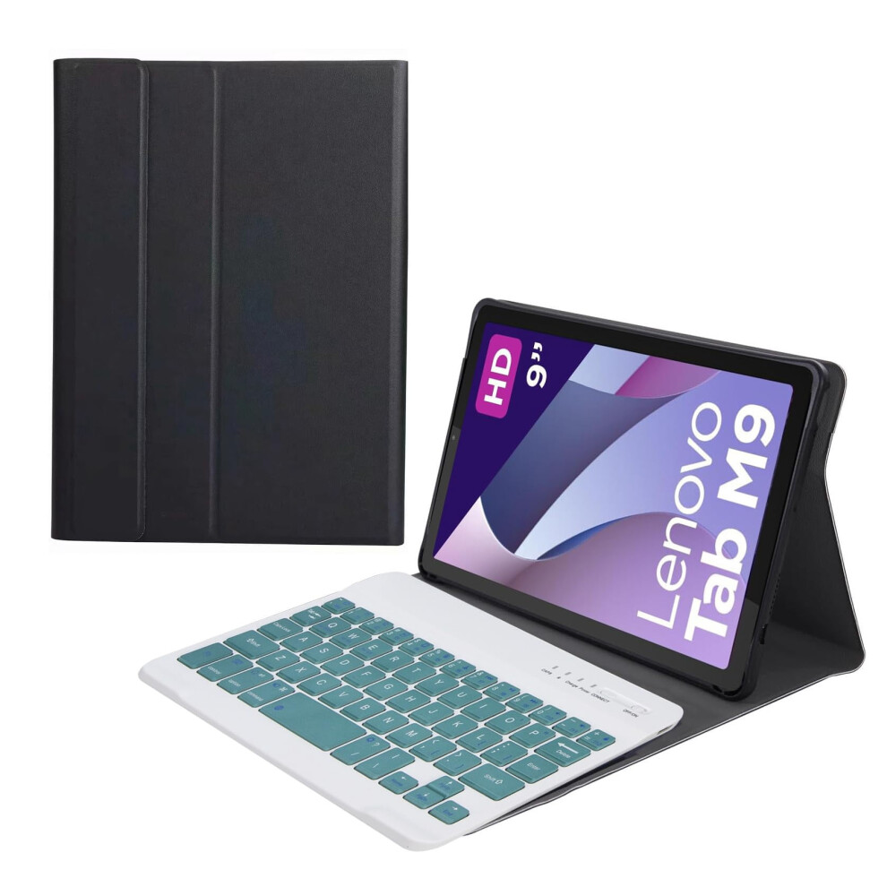 Keyboard Case For Lenovo Tab M9 2023 9-Inch Green 971050400839