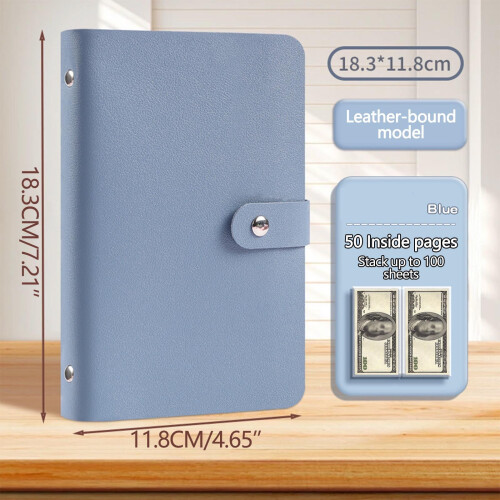 Envelope Savings Binder A5 Budget Organizer 100 Sheets 1