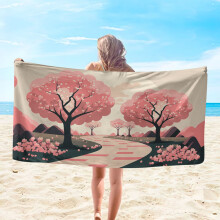 Zandvrije strandhanddoek voor dames en heren, 30x60 inch