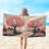 Toalha de praia sem areia para mulheres e homens, 76 x 152 cm (30 x 60 polegadas). 1