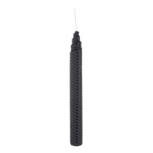Beeswax Taper Candles Handmade Honeycomb Wedding Decor Black