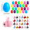Easter Eggs with Plush Bunny Toys 24-Pack 3