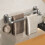 Toallero de pared con gancho y 2 brazos 1