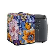 Boho Mandala Flower Air Fryer Cover for Instant Pot and