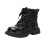 Children's Boots, Single Boots, British Sequin Strap, Side Zipper Short Boots 2