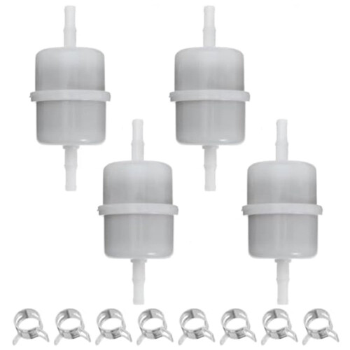 Fuel Filter Kit for CH Series 4-Pack with Clips