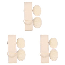 Loofah Exfoliating Back Scrubber for Shower, Double Side Scrubbing Strap, Body Bath Sponge for Men and Women (9 Pcs)