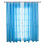 Sparkle Sheer Curtains Blue Polyester 1 Set 1