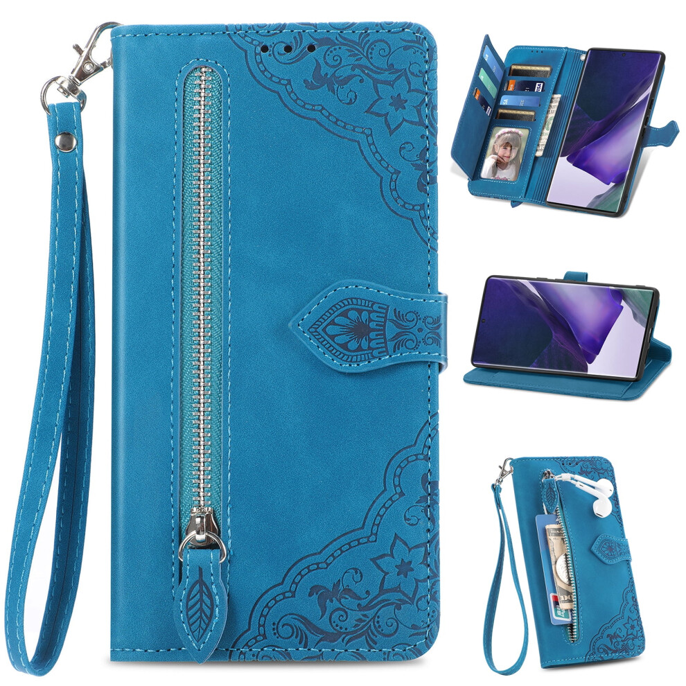 Pu Leather Wallet Case For Samsung Galaxy A16 5G With Blue 962125681796