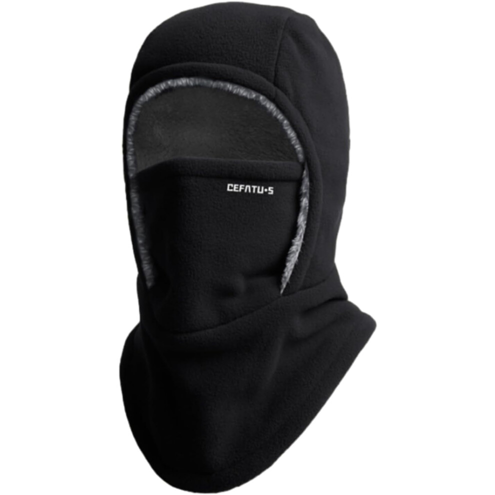 Winter Warm 2-In-1 Hat And Face Mask Windproof Cold 962125691757