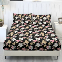 Vintage Floral Twin XL Sheet Set 3-Piece Lightweight