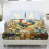 Bedding Set Full Size Soft Cooling Polyester Rooster Floral 1