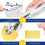 Macchina da cucire portatile a mano con 2 bobine 7