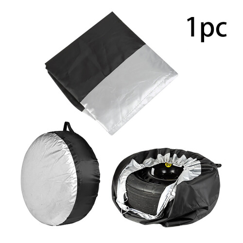 Capa para pneu sobressalente em tecido resistente, impermeável e com proteção UV.