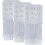Bra Extender Elastic Stretchy Band 3 Hook 3 pcs White 0.5 1