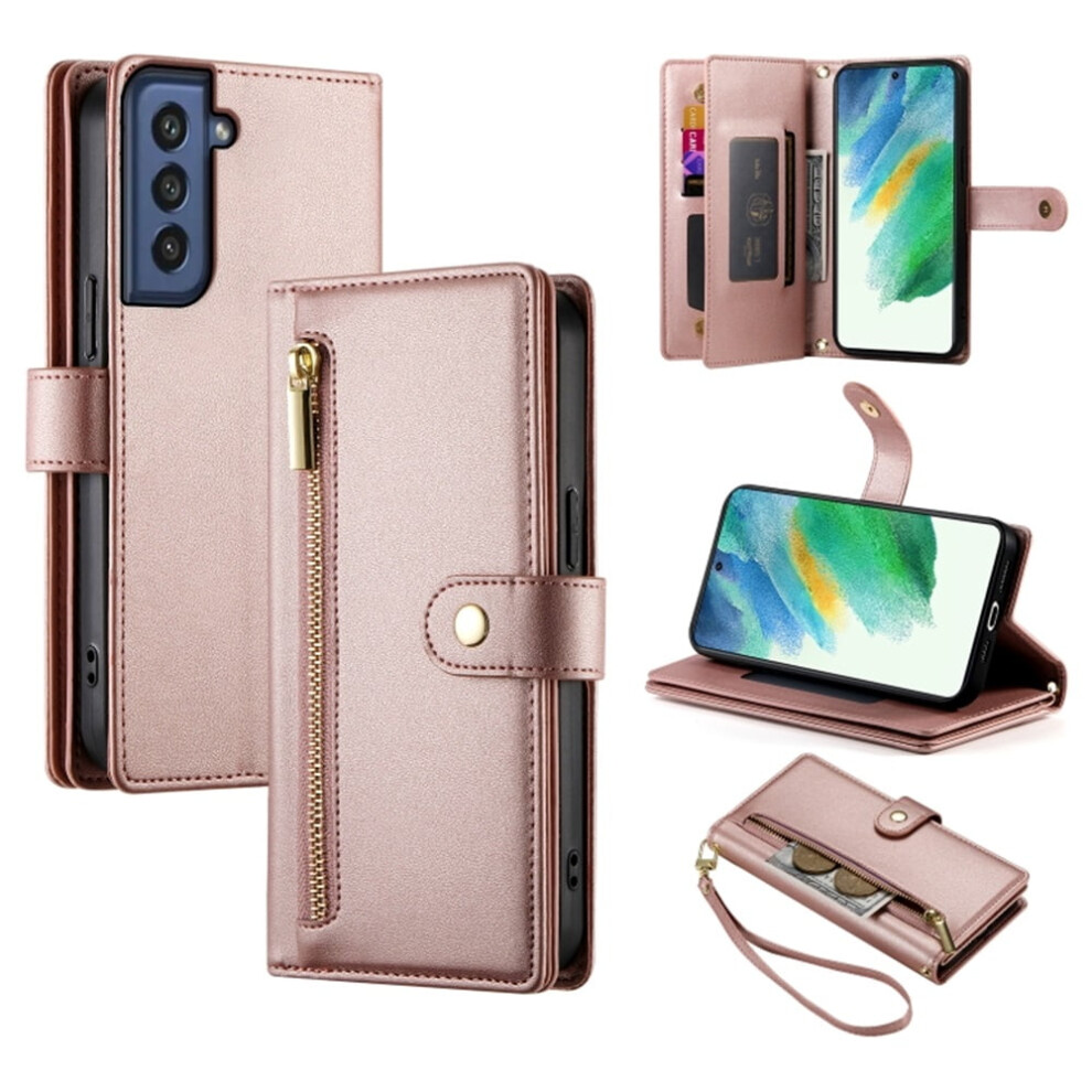 Leather Wallet Case For Samsung Galaxy S21 Fe 5G 6.4 Pink 968604555848