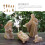 Kerststal met harsbeeldjes, 10 stuks 2