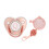 Baby Pacifier with Rhinestone Rose Gold Clips 1