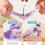 Dishwashing Gloves Rubber Waterproof Heat Cold Resistant 6