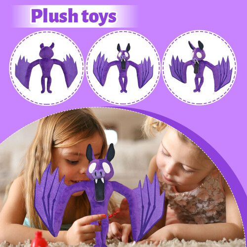 Cute Stuffed Bat Plush Toy 11 Inch 1