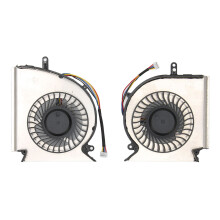 Laptopventilator van aluminiumlegering ABS, effectieve warmteafvoeroplossing voor MSI GE75GP75GL75-serie laptops, stille werking en snelle koeling.