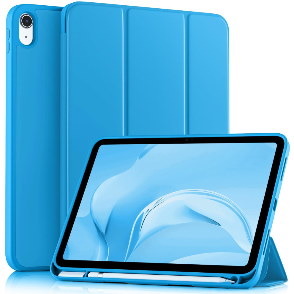 Ipad 10Th Gen (2022) Sky Trifold Case With Pencil Blue 962125693782