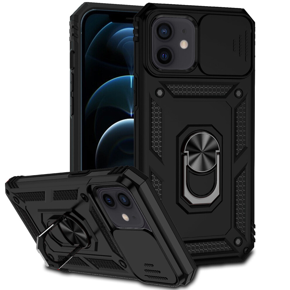 Iphone 12/12 Pro Armor Case With Kickstand And Rotating 962125692716