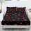 Lips Printed Queen Sheet Set 3pcs Cooling Polyester-Spandex 1