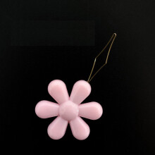 Needle Threader Flower Head Plastic Wire Loop Tool for Hand