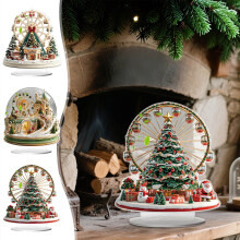 Christmas Table Decorations, Xmas Tree Shape Christmas Party Decorations 2D Acrylic Ornaments, Christmas Decorations for Home, Holiday Gifts